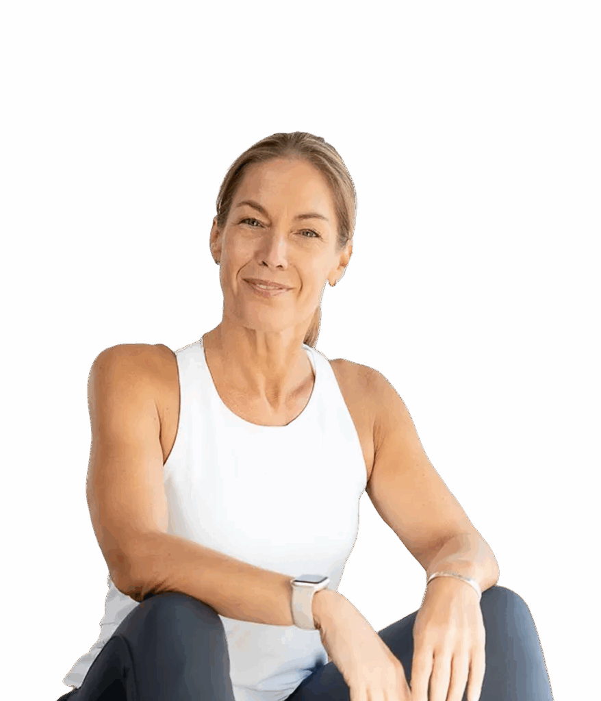 Porträt von Stephanie Niewöhner mit entspannter Mimik – Authentische Personal Trainerin aus Haan